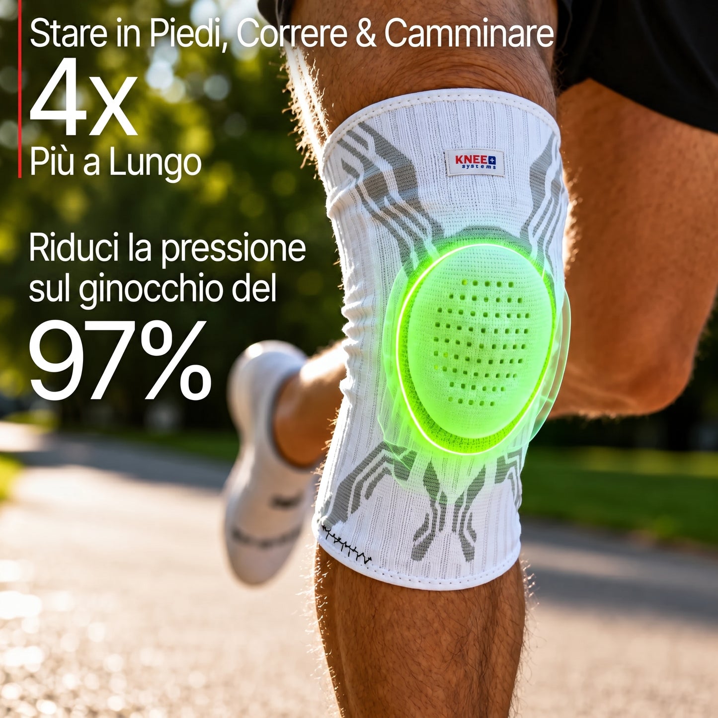 Sanavita™ | Sistema di Compressione Avanzata per Ginocchio