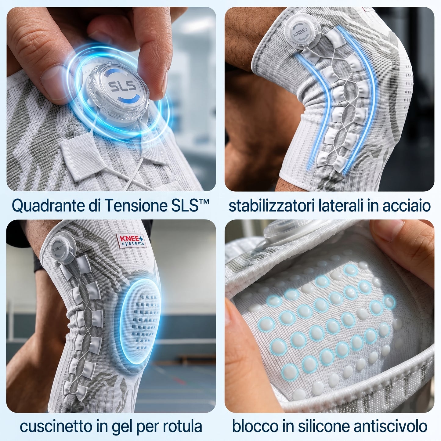 Sanavita™ | Sistema di Compressione Avanzata per Ginocchio