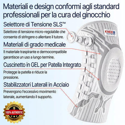 Sanavita™ | Sistema di Compressione Avanzata per Ginocchio
